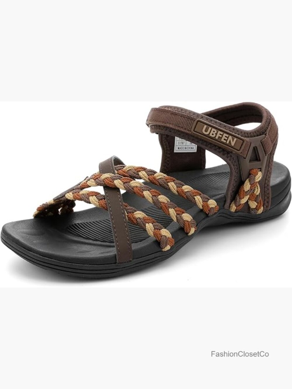 Womens Hiking Sandals with Arch Support Non-Slip Outdoor Sport Sandals